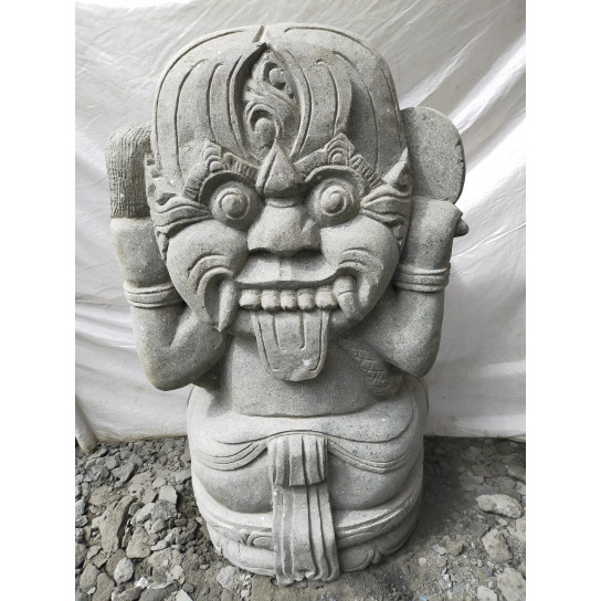 Estatua divinidad ganesh de piedra volcánica 80 cm
